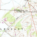 United States Geological Survey Urbana East, OH (1961, 24000-Scale) digital map
