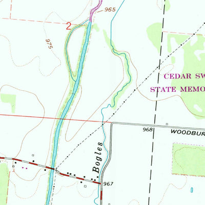 United States Geological Survey Urbana West, OH (1961, 24000-Scale) digital map