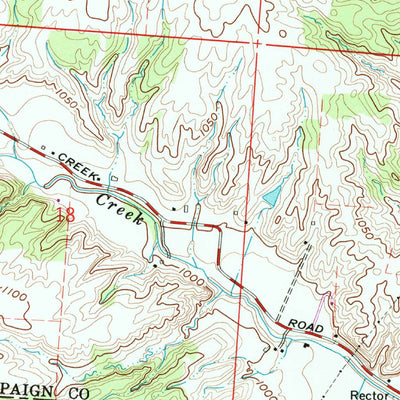 United States Geological Survey Urbana West, OH (1961, 24000-Scale) digital map