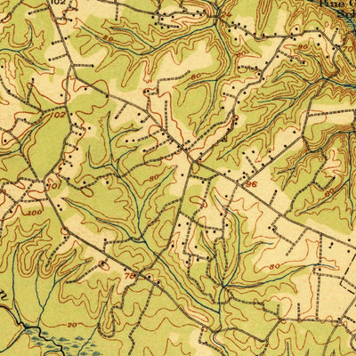 United States Geological Survey Urbanna, VA (1917, 62500-Scale) digital map
