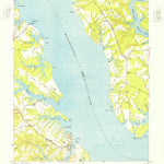 United States Geological Survey Urbanna, VA (1949, 24000-Scale) digital map