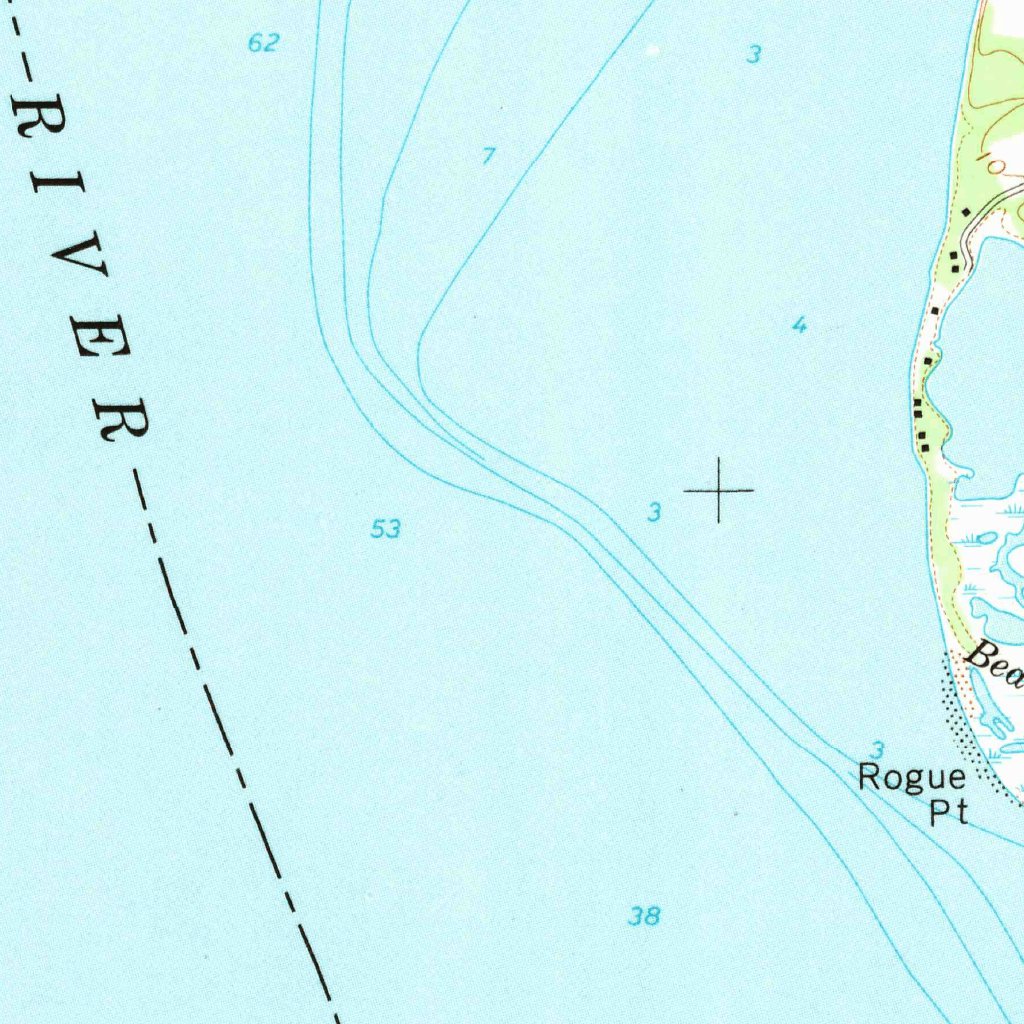 Urbanna, VA (1968, 24000Scale) Map by United States Geological Survey