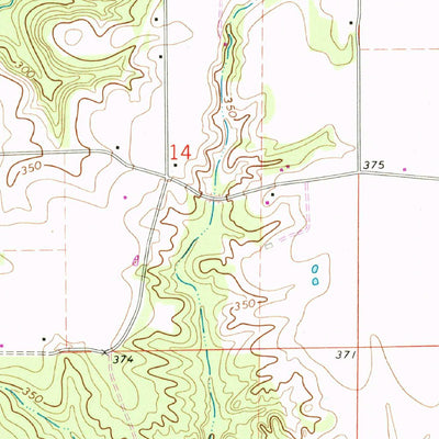 United States Geological Survey Uriah East, AL (1972, 24000-Scale) digital map