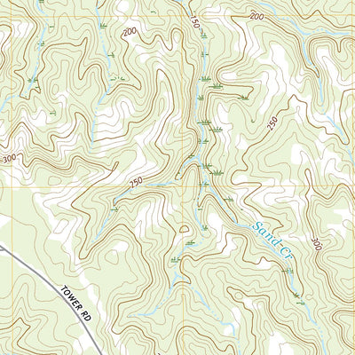 United States Geological Survey Uriah West, AL (2020, 24000-Scale) digital map