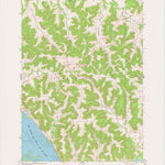United States Geological Survey Urne, WI (1974, 24000-Scale) digital map