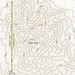 United States Geological Survey Utah Peak, UT (2023, 24000-Scale) digital map