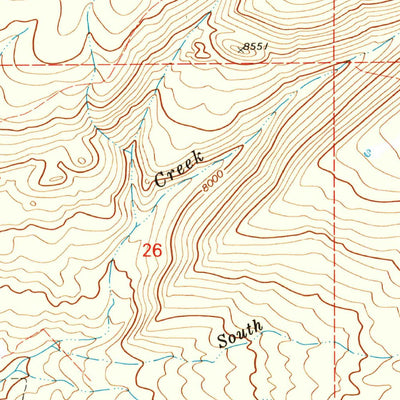 United States Geological Survey Ute, CO (1994, 24000-Scale) digital map