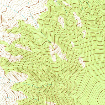United States Geological Survey Ute Mountain, NM-CO (1963, 24000-Scale) digital map