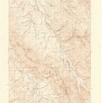 United States Geological Survey Ute Peak, CO (1937, 62500-Scale) digital map