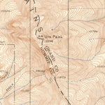 United States Geological Survey Ute Peak, CO (1937, 62500-Scale) digital map