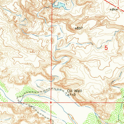 United States Geological Survey Uteland Butte, UT (1964, 24000-Scale) digital map