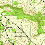 United States Geological Survey Utica East, NY (1945, 31680-Scale) digital map