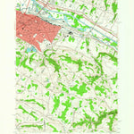 United States Geological Survey Utica East, NY (1955, 24000-Scale) digital map