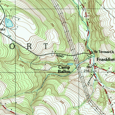 United States Geological Survey Utica East, NY (1983, 24000-Scale) digital map