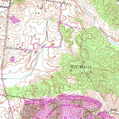 United States Geological Survey Utica, KY (1953, 24000-Scale) digital map