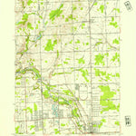 United States Geological Survey Utica, MI (1952, 24000-Scale) digital map