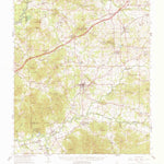 United States Geological Survey Utica, MS (1965, 62500-Scale) digital map