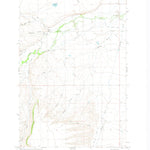 United States Geological Survey Utica, MT (1970, 24000-Scale) digital map
