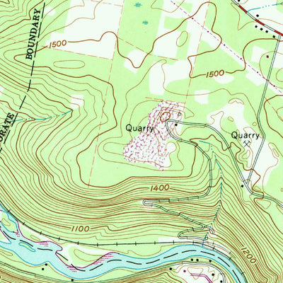 United States Geological Survey Utica, PA (1963, 24000-Scale) digital map