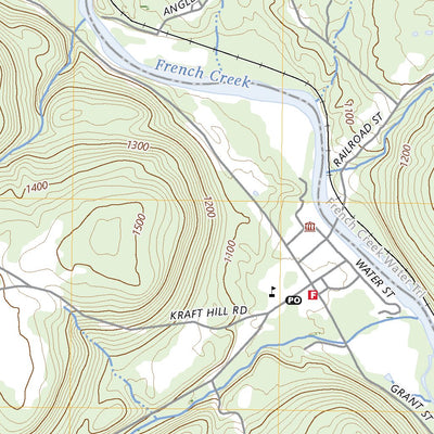 United States Geological Survey Utica, PA (2023, 24000-Scale) digital map