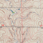 United States Geological Survey Utica SE, KS (1966, 24000-Scale) digital map