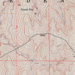 United States Geological Survey Utica SW, KS (1965, 24000-Scale) digital map