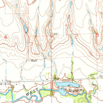 United States Geological Survey Utica SW, NE (1969, 24000-Scale) digital map