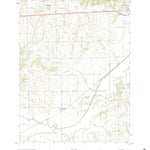 United States Geological Survey Utica West, MO (2021, 24000-Scale) digital map