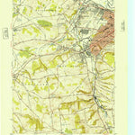 United States Geological Survey Utica West, NY (1949, 24000-Scale) digital map
