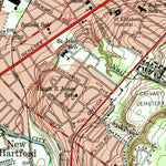 United States Geological Survey Utica West, NY (1955, 24000-Scale) digital map