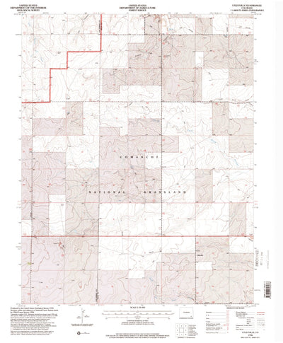 United States Geological Survey Utleyville, CO (1996, 24000-Scale) digital map