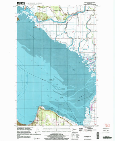 United States Geological Survey Utsalady, WA (1998, 24000-Scale) digital map