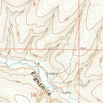 United States Geological Survey Utts Butte, OR (1968, 24000-Scale) digital map