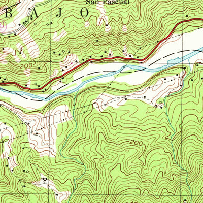 United States Geological Survey Utuado, PR (V1, 1982) digital map