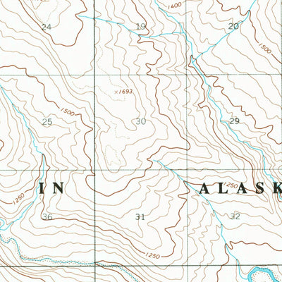 United States Geological Survey Utukok River A-4, AK (1955, 63360-Scale) digital map
