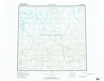United States Geological Survey Utukok River, AK (1956, 250000-Scale) digital map