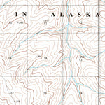 United States Geological Survey Utukok River B-1, AK (1985, 63360-Scale) digital map