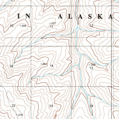 United States Geological Survey Utukok River B-1, AK (1985, 63360-Scale) digital map