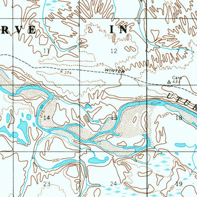 United States Geological Survey Utukok River C-3, AK (1955, 63360-Scale) digital map