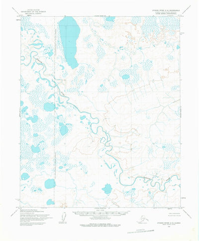 United States Geological Survey Utukok River C-5, AK (1955, 63360-Scale) digital map