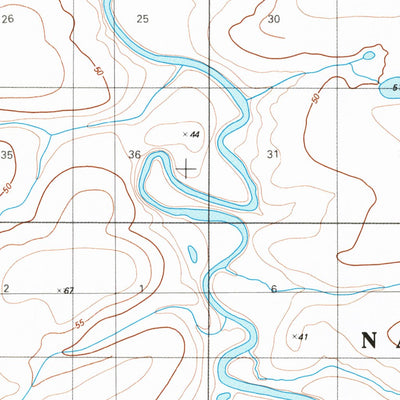 United States Geological Survey Utukok River D-1, AK (1984, 63360-Scale) digital map