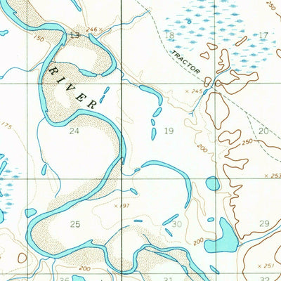 United States Geological Survey Utukok River D-4, AK (1955, 63360-Scale) digital map