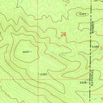United States Geological Survey Uvada, UT-NV (1972, 24000-Scale) digital map
