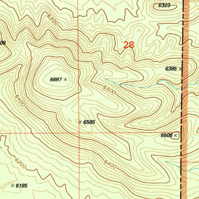 United States Geological Survey Uvada, UT-NV (2002, 24000-Scale) digital map