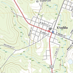 United States Geological Survey Uvalda, GA (2020, 24000-Scale) digital map