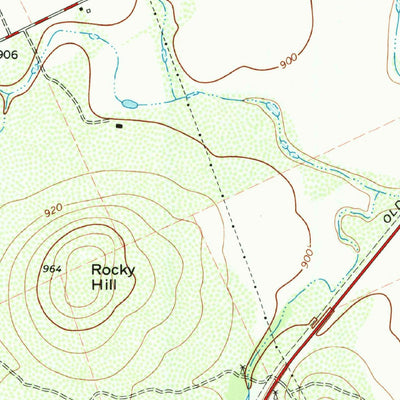 United States Geological Survey Uvalde, TX (1971, 24000-Scale) digital map