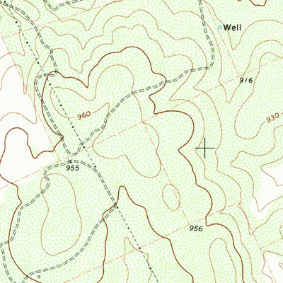 United States Geological Survey Uvalde, TX (1971, 24000-Scale) digital map