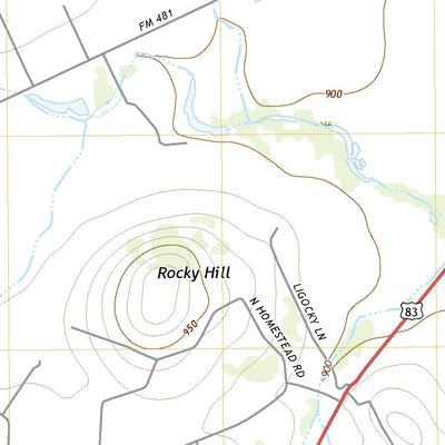United States Geological Survey Uvalde, TX (2022, 24000-Scale) digital map