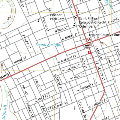 United States Geological Survey Uvalde, TX (2022, 24000-Scale) digital map
