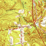 United States Geological Survey Uxbridge, MA-RI (1953, 31680-Scale) digital map